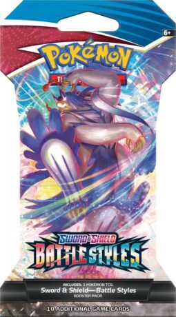 Pokémon TCG: Sword and Shield Battle Styles - 1 Blister Booster - neuveden