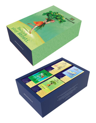 Balíček plný štěstí bio (čaj, dárková kazeta, porcované) - 