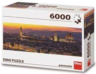 Puzzle 6000 Zlatá Florencie - neuveden