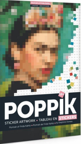 Samolepkový plakát - FRIDA KAHLO (Portrét) - neuveden