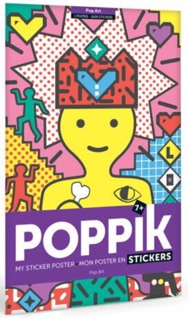 Poppik Samolepkový plakát - Pop Art - neuveden
