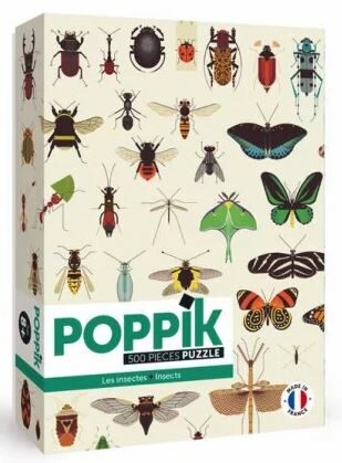 Poppik Puzzle - Hmyz/500 dílků - neuveden