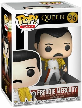 Funko POP Rocks: Queen - Freddie Mercury (Wembley 1986) - neuveden