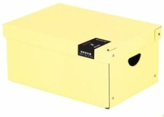 Krabice lamino velká PASTELINI žlutá - neuveden