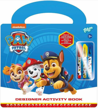 Kreativní kniha se šablonami Tlapková patrola (poškozená) - 