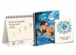 Lunární kalendář Krásné paní s publikací 2022 - Žofie Kanyzová