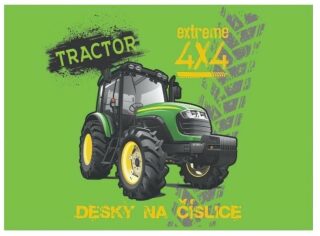 Desky na číslice Traktor - neuveden