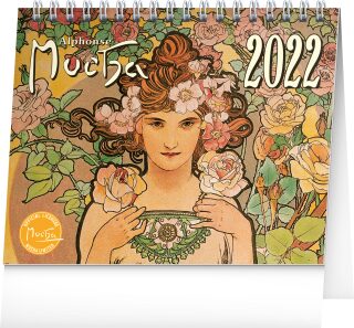 Stolní kalendář Alfons Mucha 2022 - neuveden
