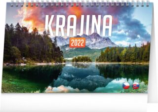 Stolní kalendář Krajina CZ/SK 2022 - neuveden