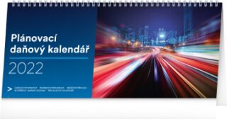 Stolní kalendář Plánovací daňový 2022, 33 x 14,5 cm - neuveden