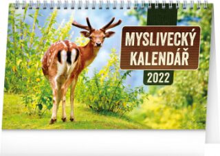 Kalendář 2022 stolní: Myslivecký, 23,1 × 14,5 cm - neuveden