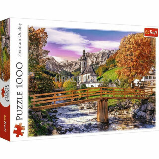 Trefl Puzzle Podzimní Bavorsko / 1000 dílků (poškozené) - neuveden