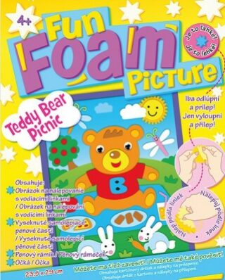 Kreativni sada Fun Foam Picture - Medvěd - neuveden