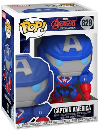Funko POP Marvel: Marvel Mech - Captain America - neuveden