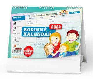 Kalendář 2022 Rodinný - stolní - neuveden