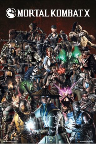 Plakát 61x91,5cm Mortal Kombat X - 