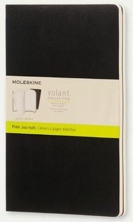 Moleskine - zápisník Volant - čistý, černý - neuveden