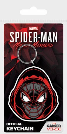 Klíčenka gumová Spider-Man - Miles Morales - neuveden