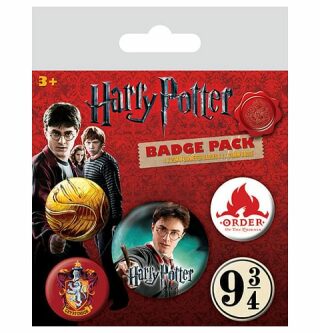 Set odznaků Harry Potter - neuveden