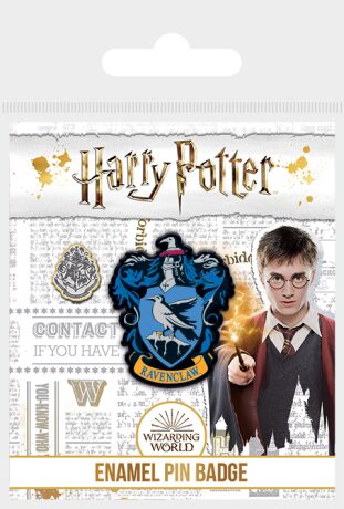 Odznak smalt Harry Potter Havraspár - neuveden