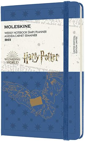 Moleskine Zápisník 2022 Harry Potter modrý S - neuveden