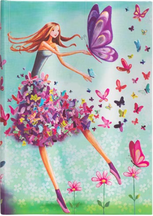 Zápisník Paperblanks - Summer Butterflies - Midi linkovaný - 