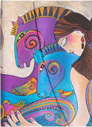 Zápisník Paperblanks - Maria and Mares - Midi linkovaný - 