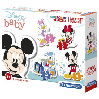 Puzzle Myšák Mickey 4v1 (3,6,9,12 dílků) - neuveden