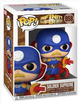 Funko POP Marvel: Infinity Warps - Soldier Supreme - neuveden