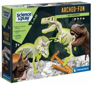 ArcheoFun T-Rex + Triceratops - neuveden