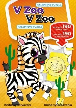 V zoo - nálepkové puzzle / V zoo - Nálepkové puzzle - neuveden