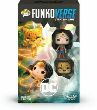 Funkoverse POP: DC Comics - samostatně hratelná desková hra (v anglickém jazyce) - neuveden
