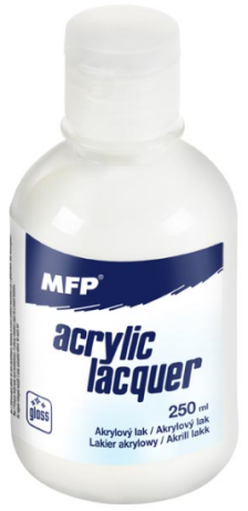 Lak akrylový 250ml lesklý - 