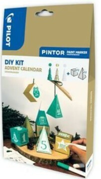 PILOT Pintor Fine Kreativní sada akrylových popisovačů 0,9-1,5mm - Adventní kalendář 3 ks - neuveden