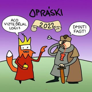 Opráski - Kalendář 2022 - jaz