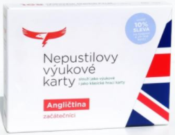 Angličtina - Nepustilovy výukové karty / Začátečníci - Jiří Nepustil