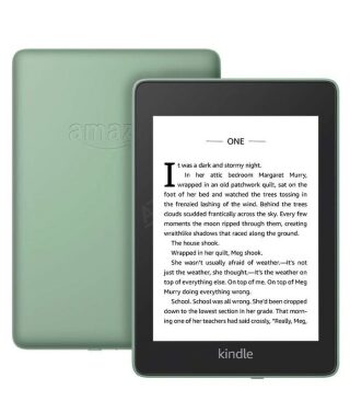 Amazon Kindle Paperwhite 4 - 8 GB (2018), zelený, sponzorovaná verze - 