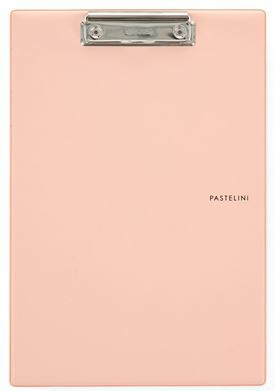 Jednodeska A4 plast PASTELINI meruňková - neuveden