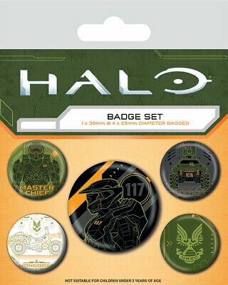 Sada odznaků - Halo - neuveden