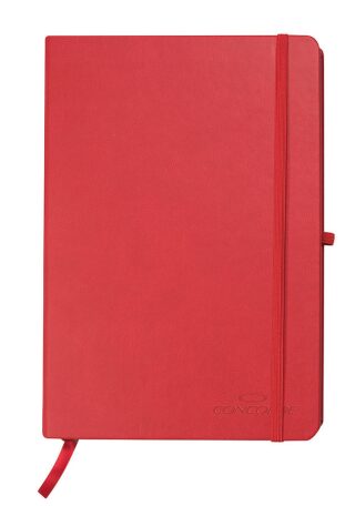 Zápisník Neapol A6 linka 9mm, 80 listů, červená - 
