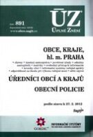 ÚZ 891 Obce, kraje, hl.m. Praha - kolektiv autorů