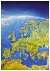Evropa-panorama/nástěn.mapa  plast.tubus - 