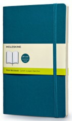 Moleskine: Zápisník měkký čistý modroze - neuveden
