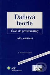 DAŇOVÁ TEORIE ÚVOD DO PROBLEMATIKY - 