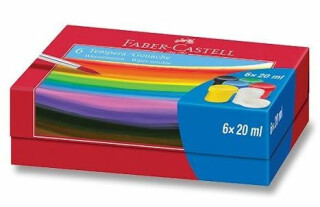 Faber - Castel Tempery v kelímcích 6 x 20 ml (poškozené) - neuveden