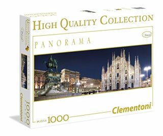 Panoramatické puzzle Miláno - 1000 dílků - 