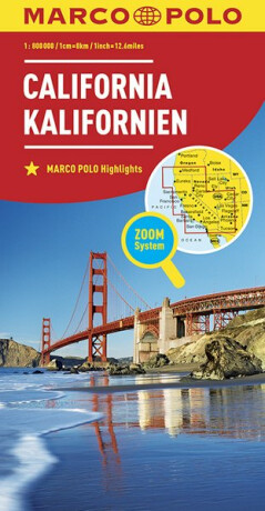 Kalifornie/mapa 1:800T MD (ZoomSystem) - neuveden