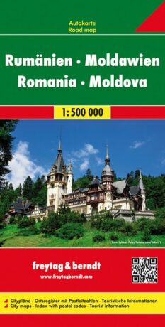 AK 0905 Rumunsko - Moldavsko 1:500 000 / automapa - neuveden