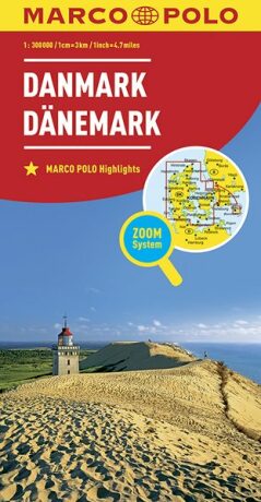 Dánsko 1:300T//mapa (ZoomSystem) MD - neuveden