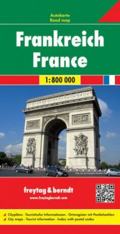 Automapa Francie 1:800 000 (Defekt) - neuveden
